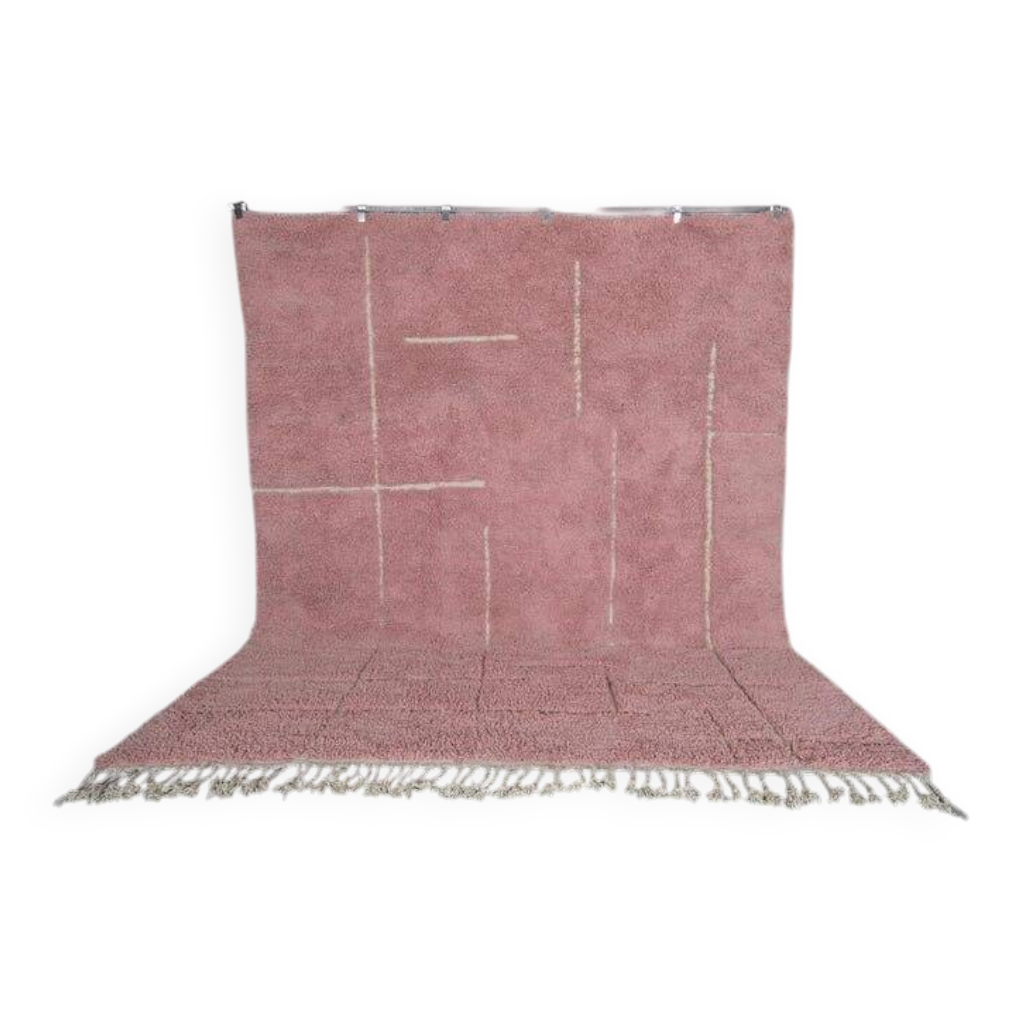 Natural wool Moroccan rug 1.5/2.5 m
