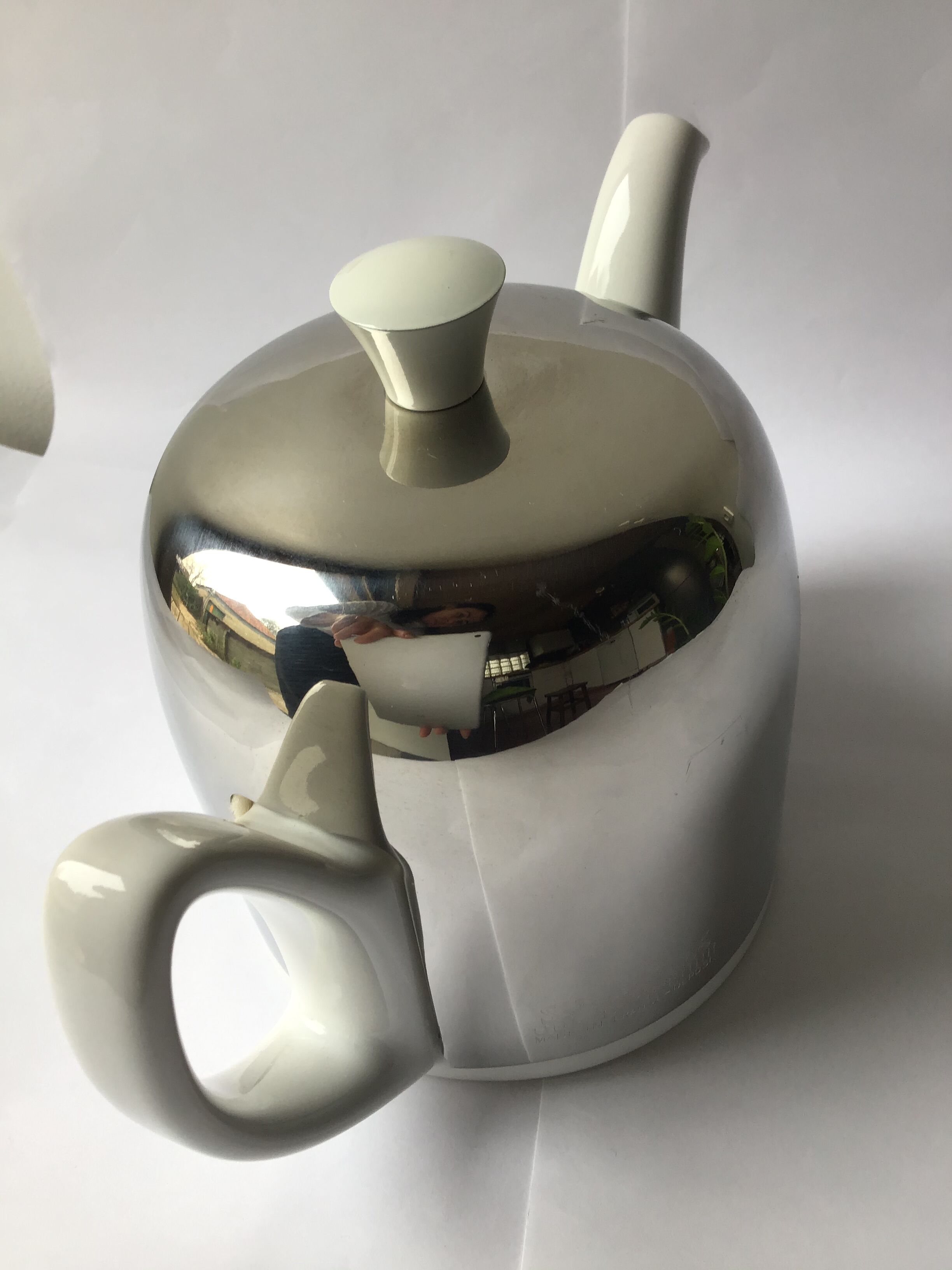 Insulating teapot Salam-Tea Guy Degrenne porcelain 4 cups