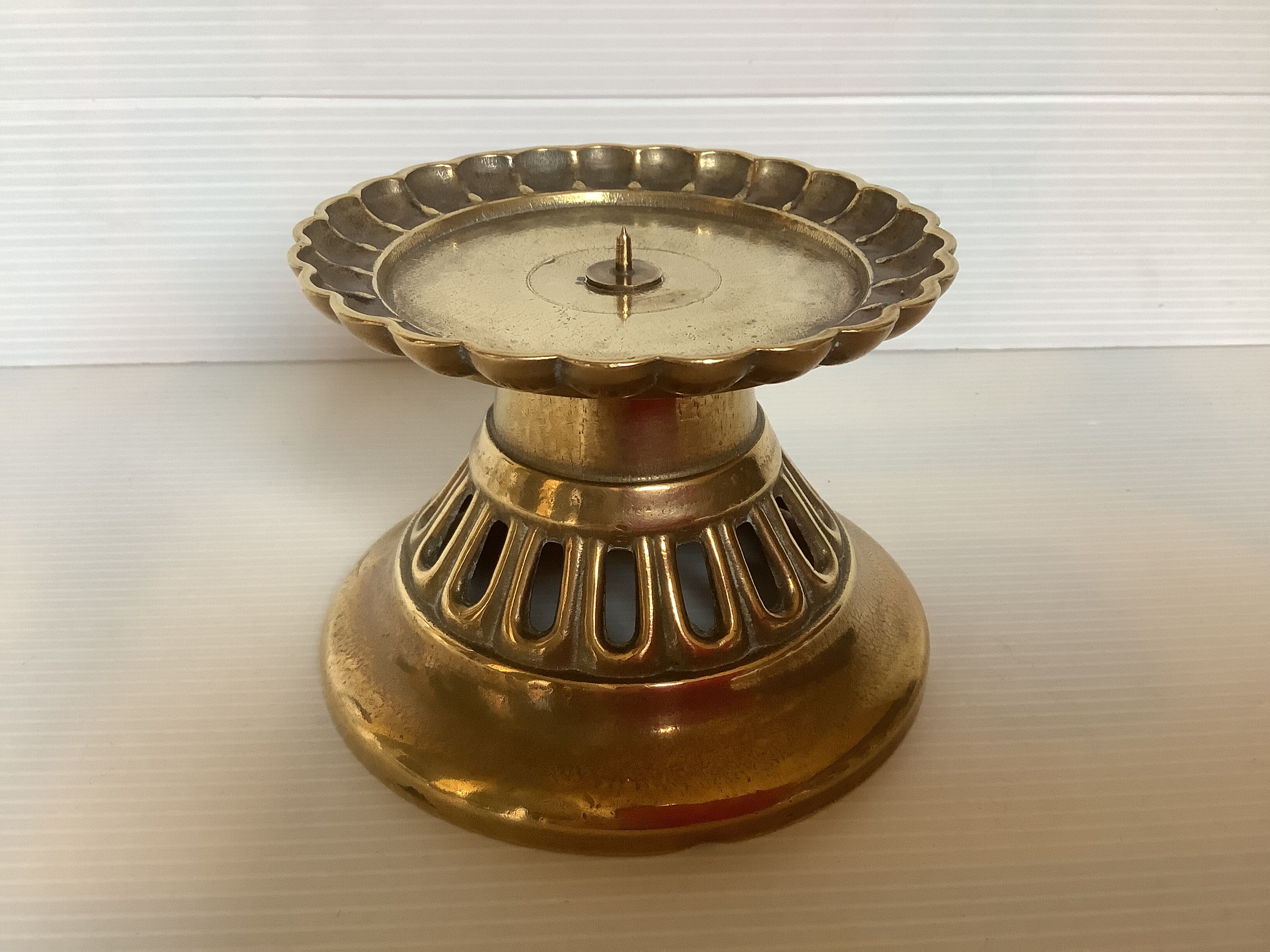 Brass candlestick