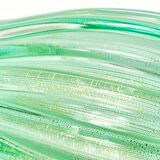 Mid-Century Ribbed Murano Glass Vase by Archimede Seguso for Seguso Vetri d'Arte, Italy, 1950s