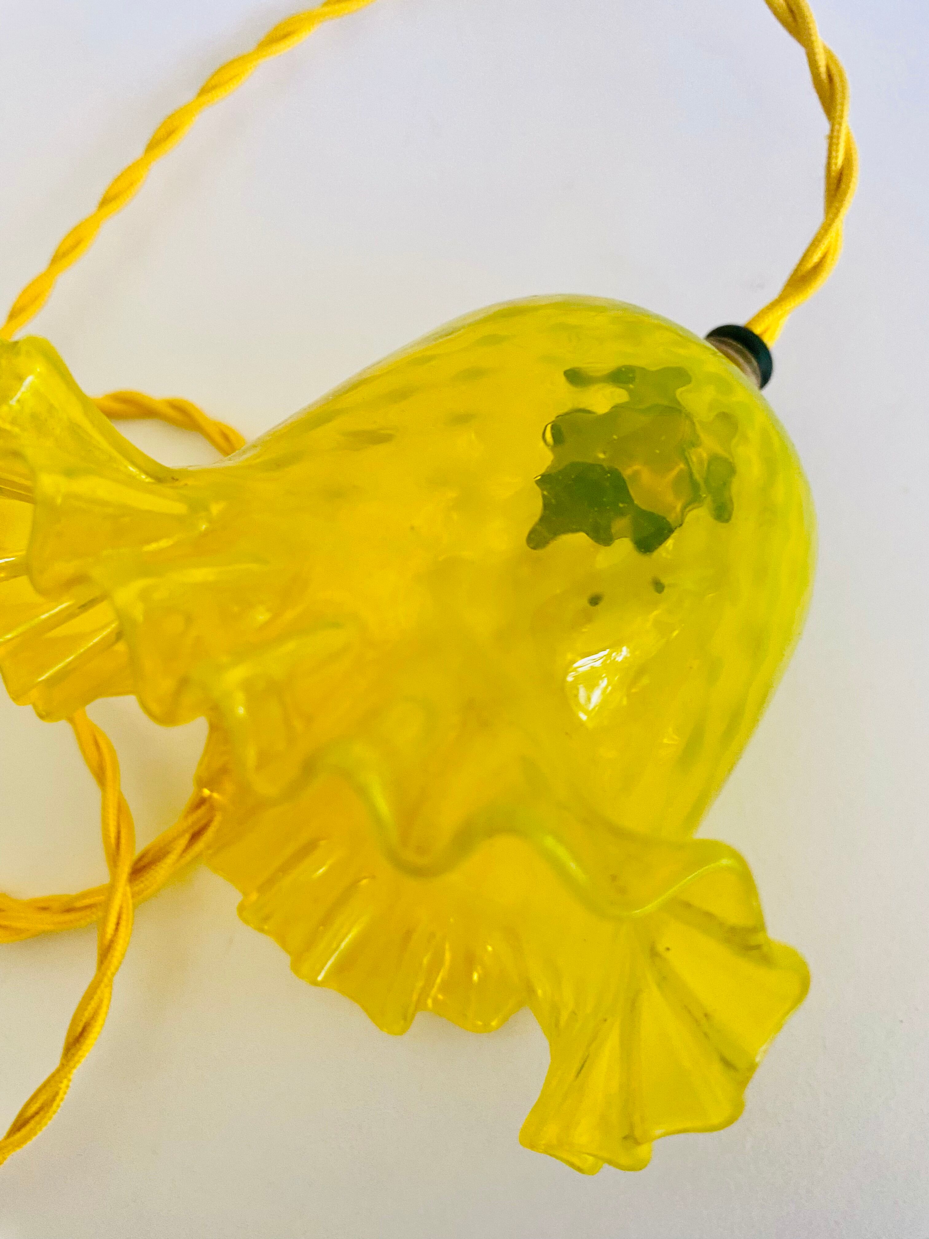 Glass suspension, 2m cable, boxwood wire pass