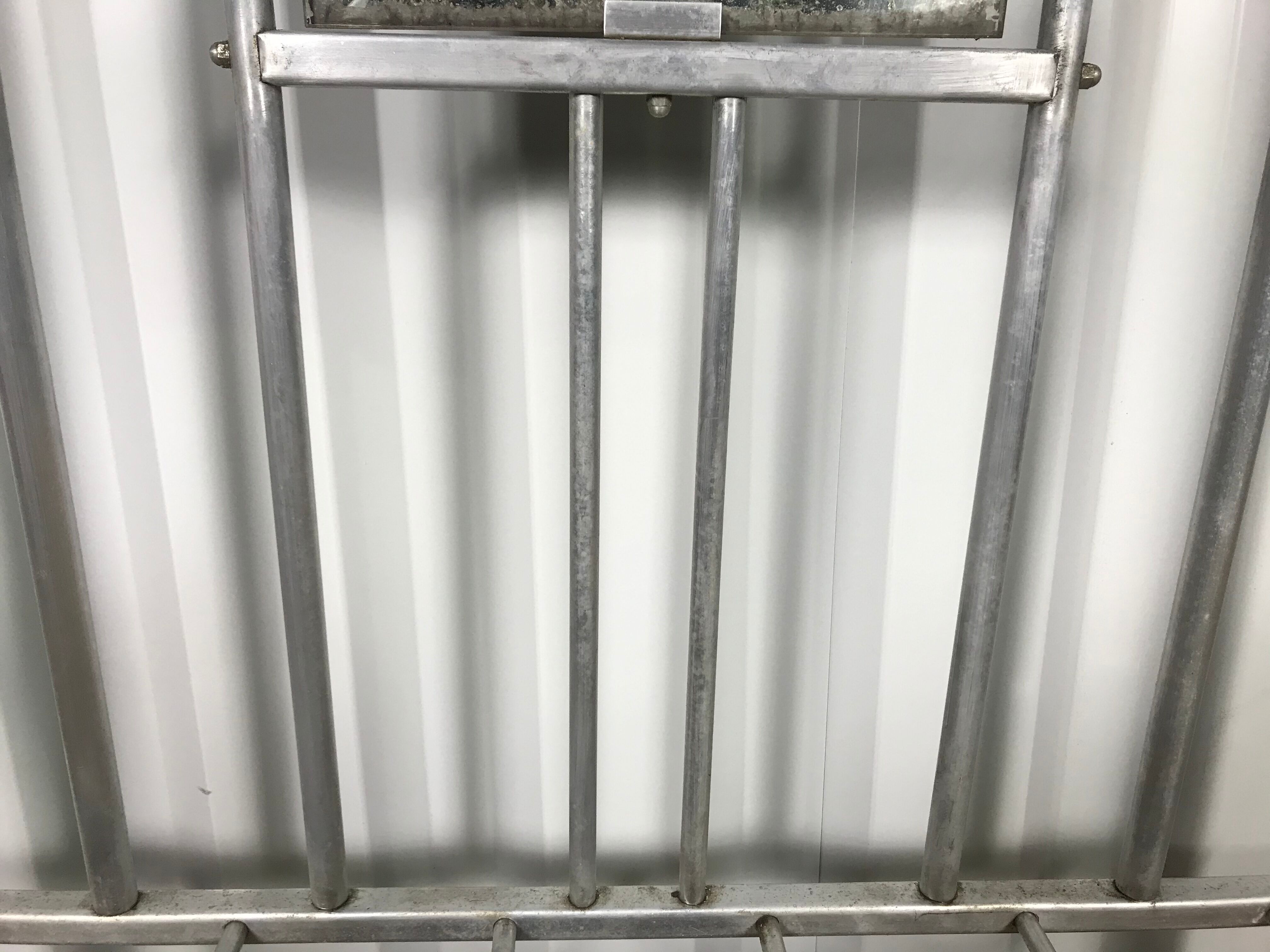 Art deco tin wardrobe