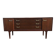 Enfilade G-Plan Tola 1960s in teak and brown brass - long Mid-Century buffet
