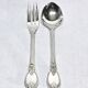 Christofle Cutlery Set - Trianon Model - 155 Pieces, Silver-Plated Metal