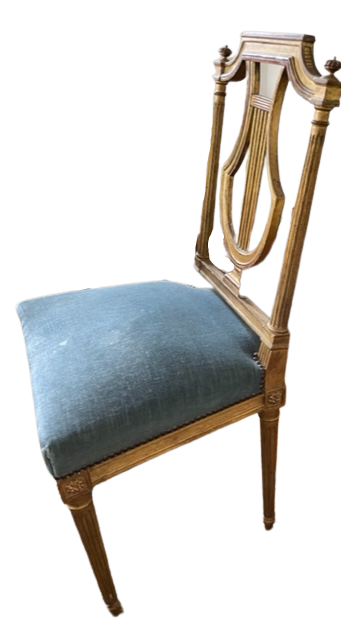 Pair of Louis XVI style chairs
