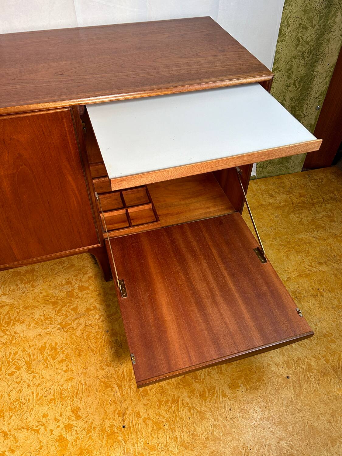 Mid century retro vintage teak McIntosh sideboard 1960 Dunvegan