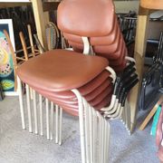 Set of 4 420-44 Strafor-Steelcase Vintage Chairs