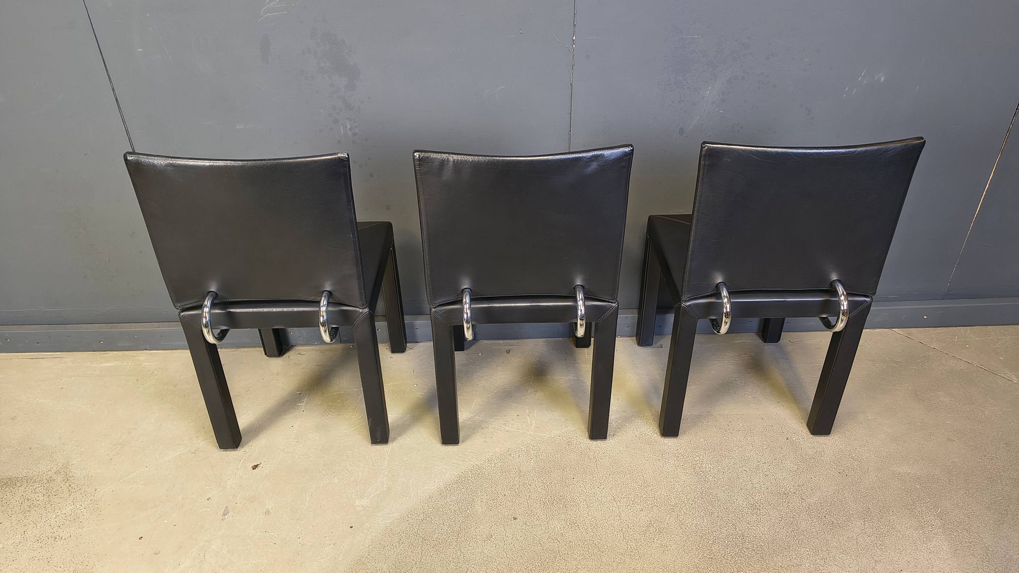Arcadia dining chairs by Paolo Piva for B&B Italia set of 6