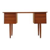 Teak desk, Danish design, 1970s, made in Denmark