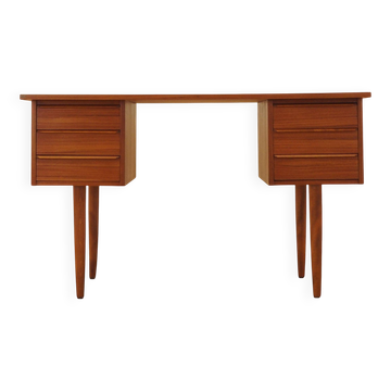 Teak desk, Danish design, 1970s, made in Denmark