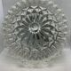 Ceiling lamp window in chiseled glass diamond tip of the 60s-70s