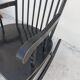Rocking chair fauteuil à bascule 1950 vintage