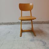 Chaise d'ecole vintage 1960, Casala