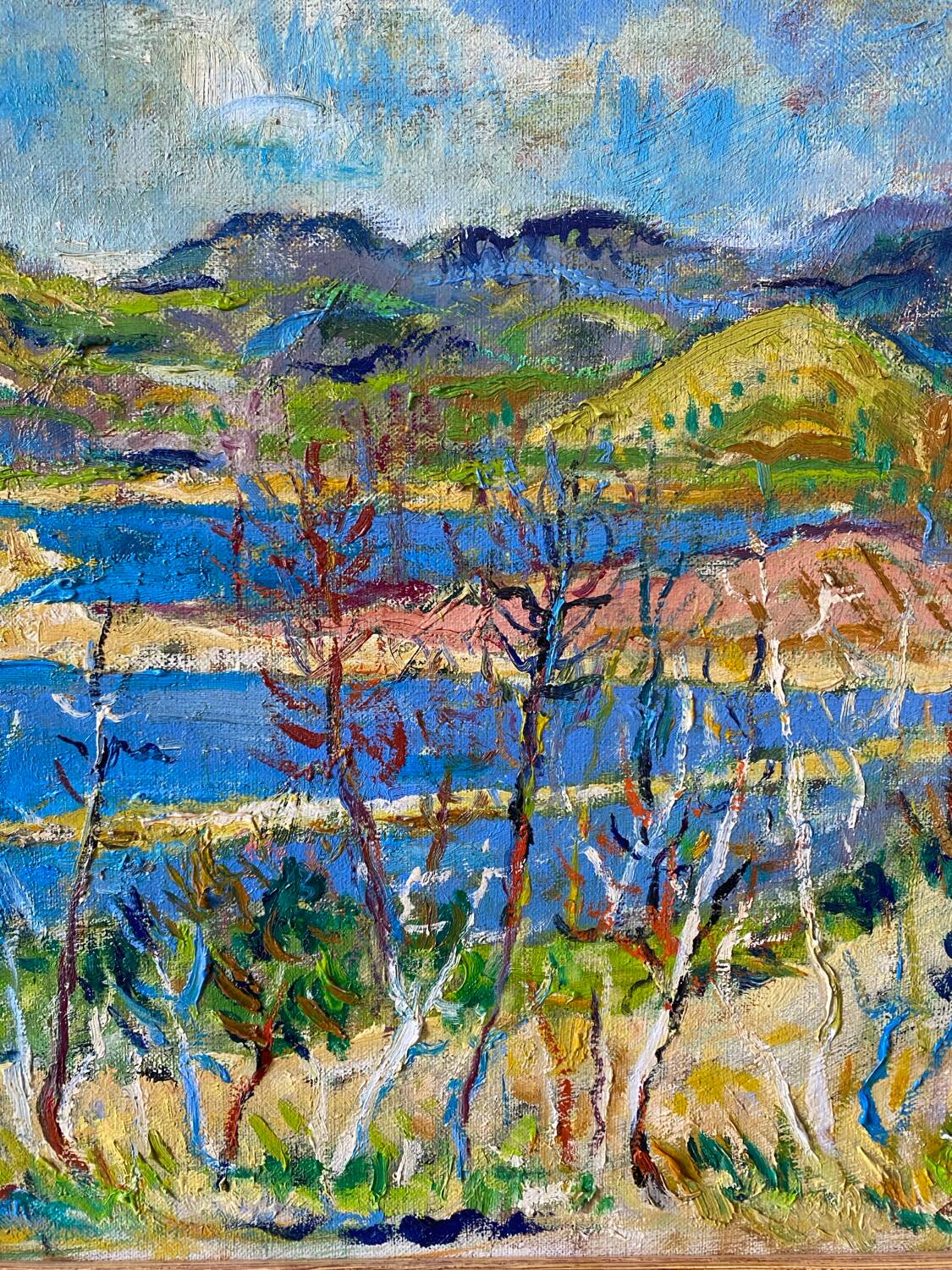 Mediterranean landscape by Guery