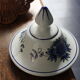 Pair of 2 apothecary jars / pharmacy - saint clement faience