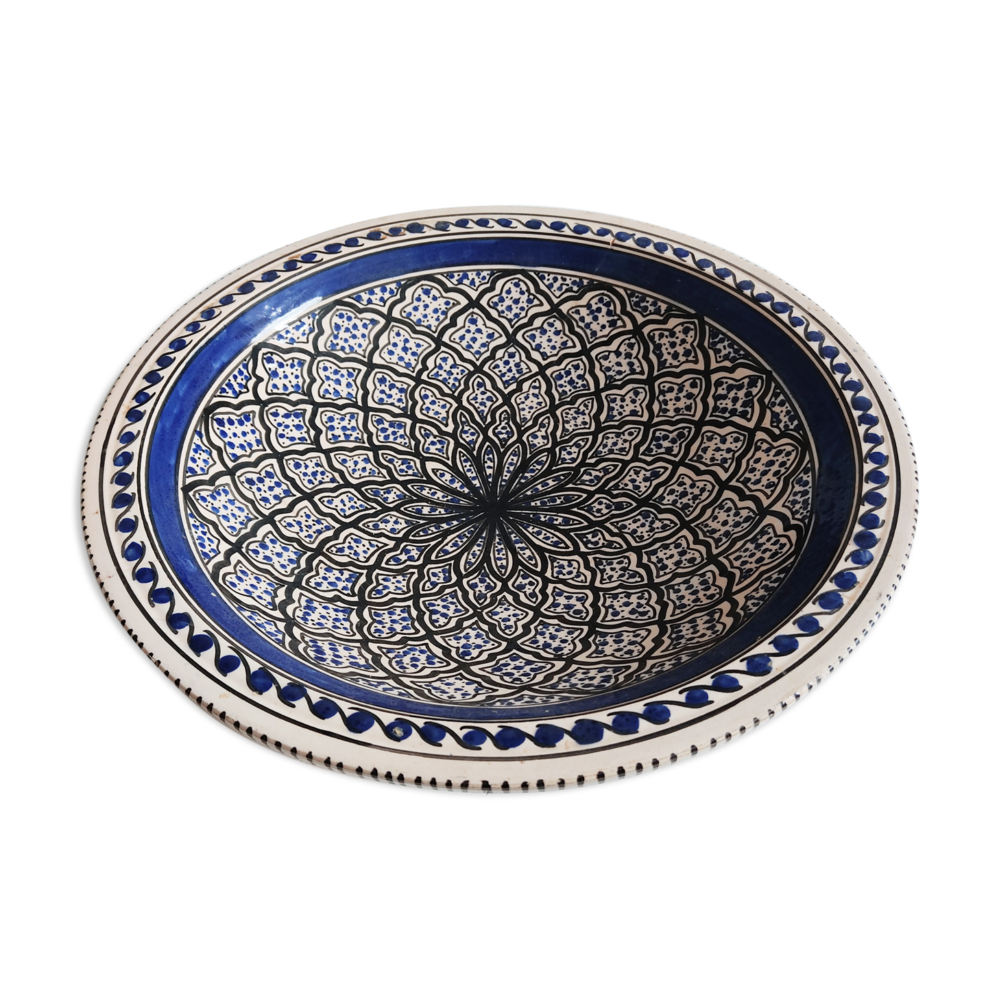 Empty turkish ceramic pocket