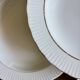 Set of 8 vintage deep plates in German porcelain.