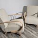 Armchairs by Jindrich Halabala, 1940s, Set of 2