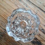 Set of 2 Reims glass candle holders