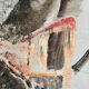 Swedish Original Oil on Canvas – "Abstract Composition" by Eivor Lindberg – 1967 – Signed – Vintage and Framed – 68 × 52 cm (26.8 in × 20.5 in)