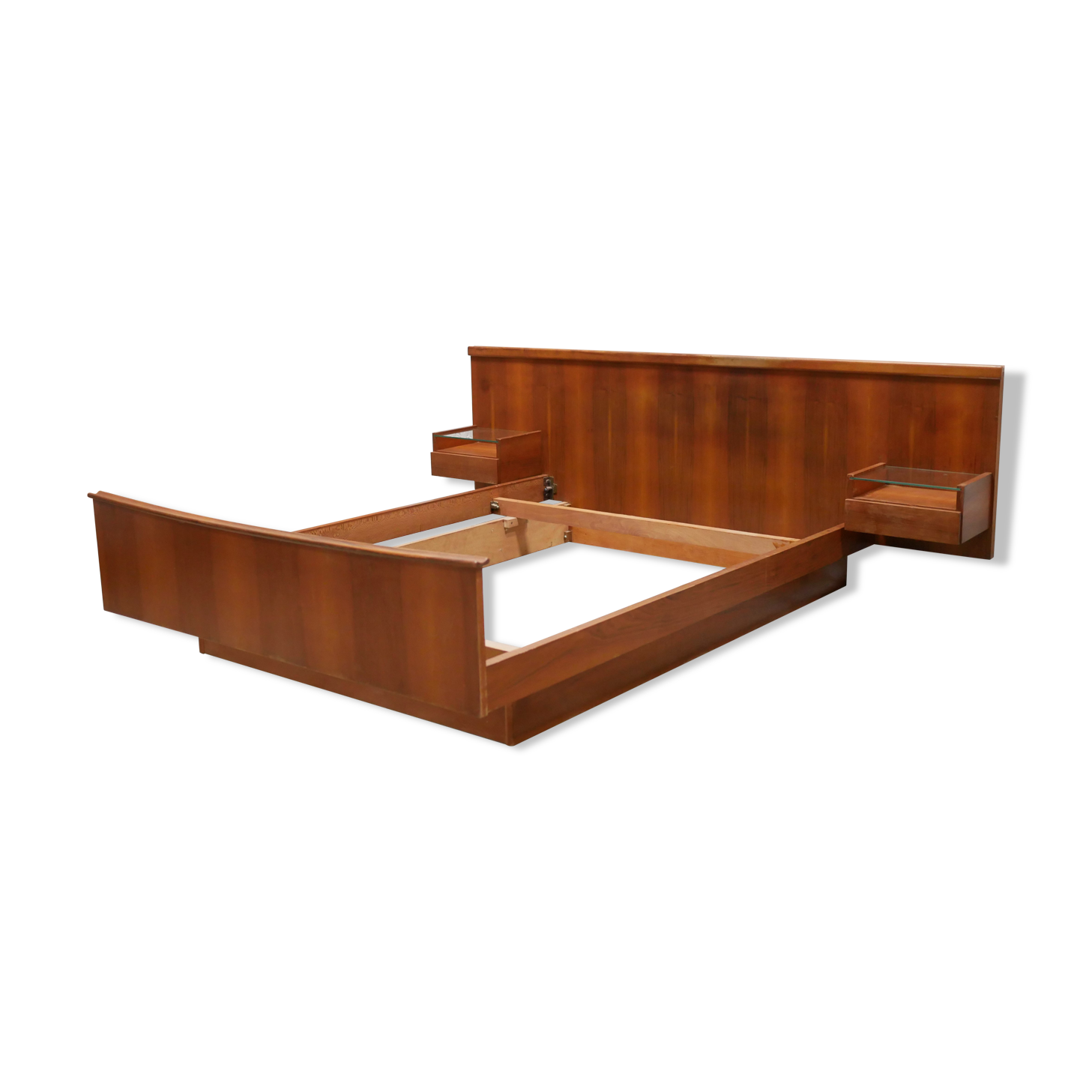 Vintage rosewood bed