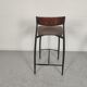 Lot 4 industrial bar stools 70s