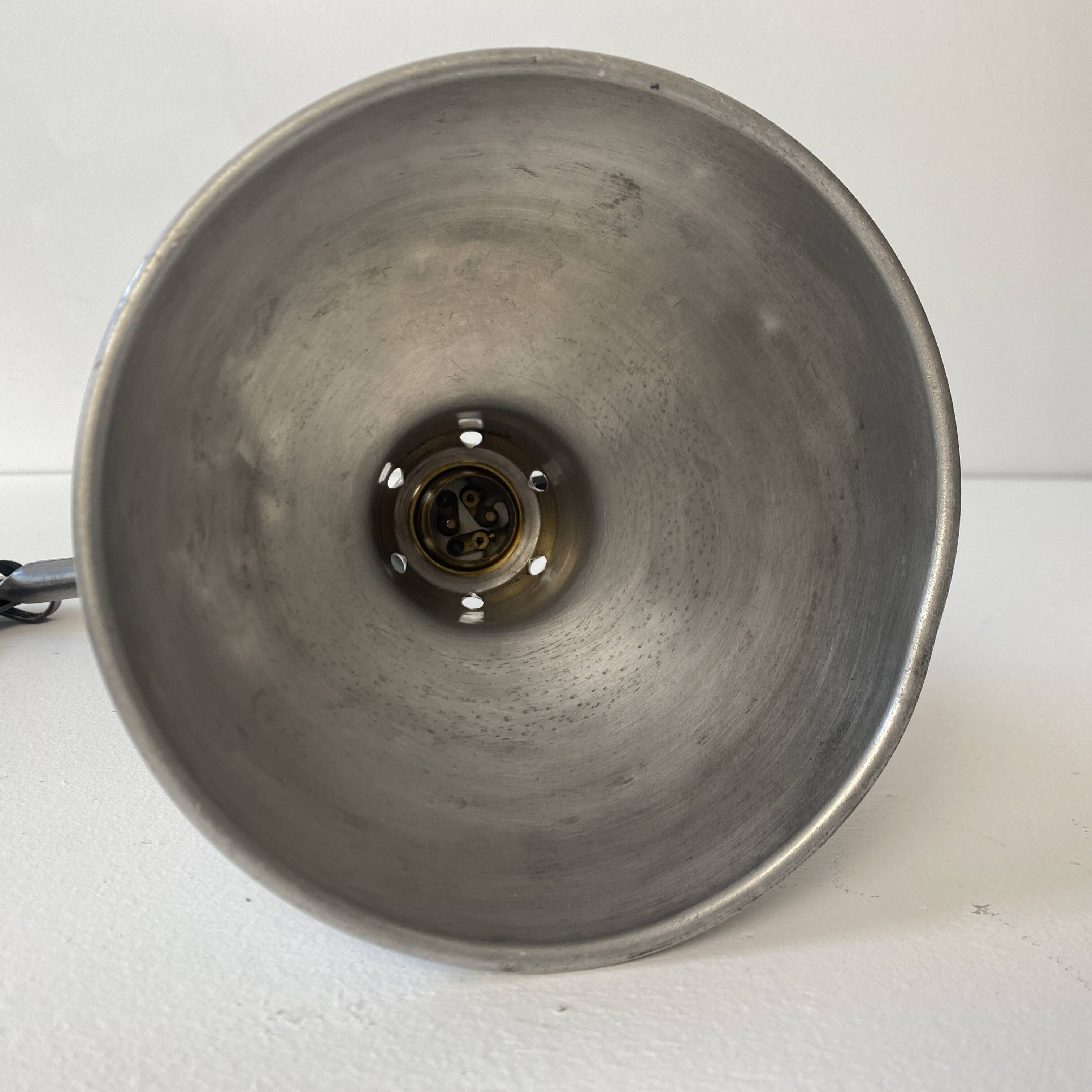 PAIR OF ANTIQUE INDUSTRIAL WALL LIGHTS "GRAS RAVEL" No. 304