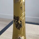 Large 50 cm high single-flower vase signed Arion