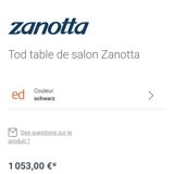 3 Zanotta tables Tod364