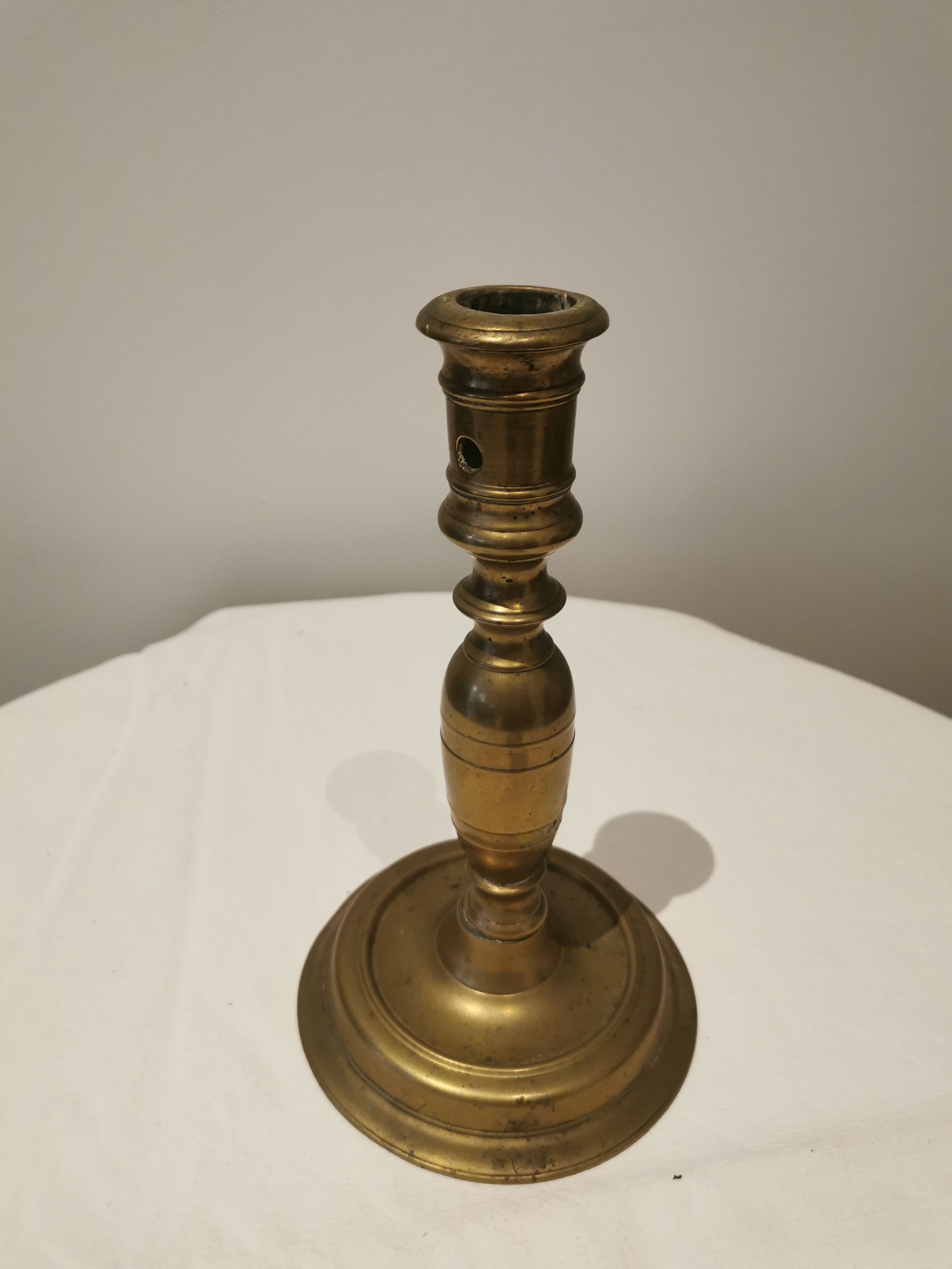 Brass candle holder