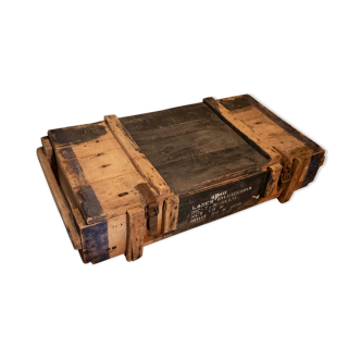 Wooden military crate