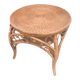 Vintage wicker coffee table