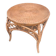 Vintage wicker coffee table