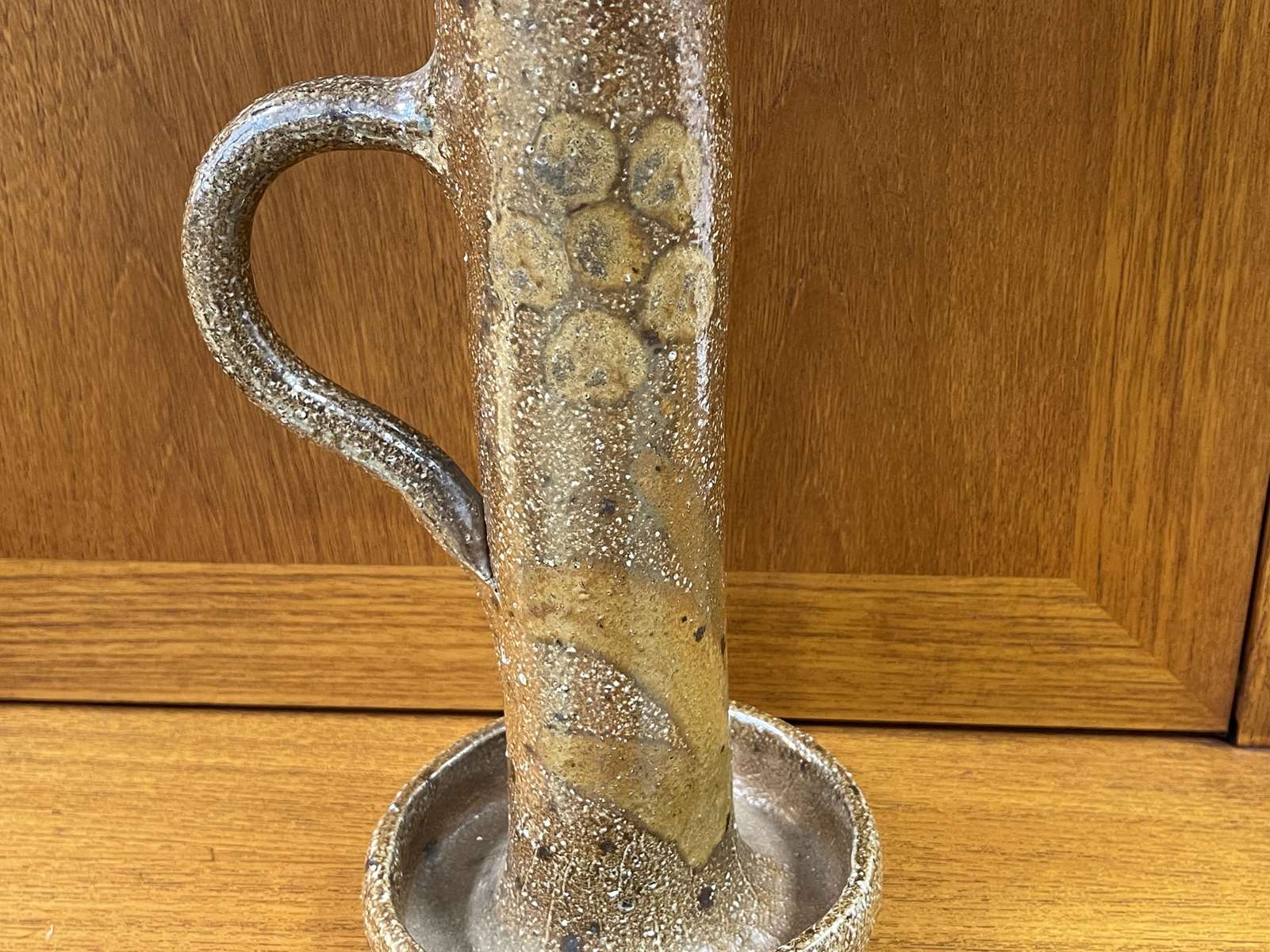 Ceramic candle holder from the 70s