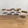 Set of 6 plia style chairs from the 1960s/70s.