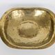 Vintage Hammered Brass Bowl Soap Dish Decorative Catchall Boho