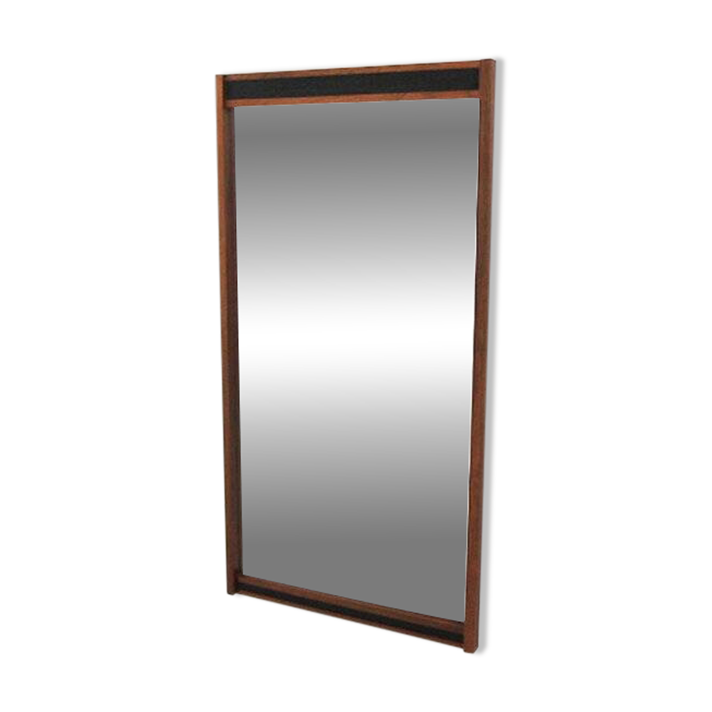 Scandinavian rosewood mirror, 122x63cm, Sweden, 1960
