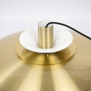 Vintage suspended lamp Verona Danish by Kurt Wiborg, Jeka, 1980s