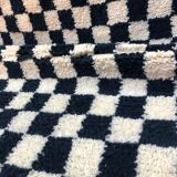 Tapis carreaux beenuit 110x150cm