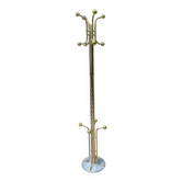 Vintage metal parrot coat rack