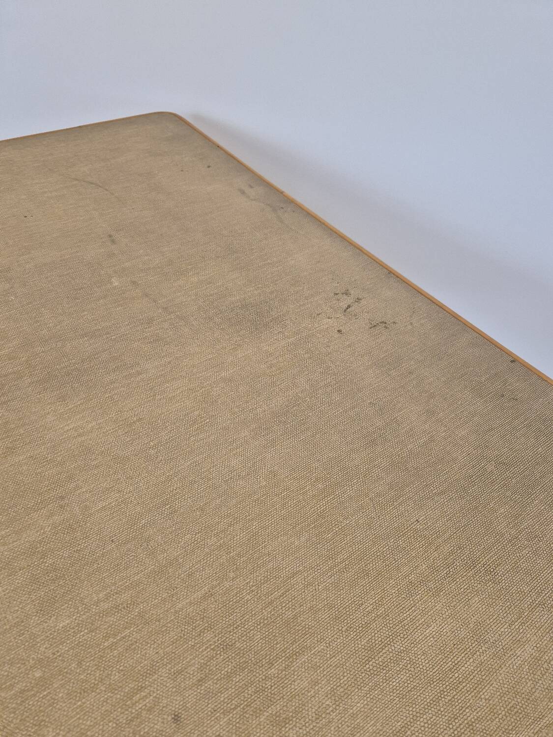 Rattan compass leg dining table, 1950s