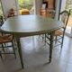 wooden table brand "Un Jardin en Plus", model Giverny