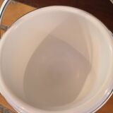Vintage stainless steel ice bucket from the 70s