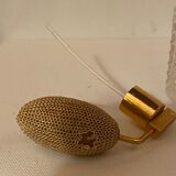 Glass perfume spray and vintage perfume atomizer gold pump