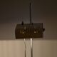 White halogen floor lamp, DLG 626 design, Joe Colombo, circa 1970