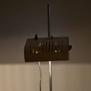 White halogen floor lamp, DLG 626 design, Joe Colombo, circa 1970