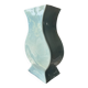 Vintage blue ceramic vase