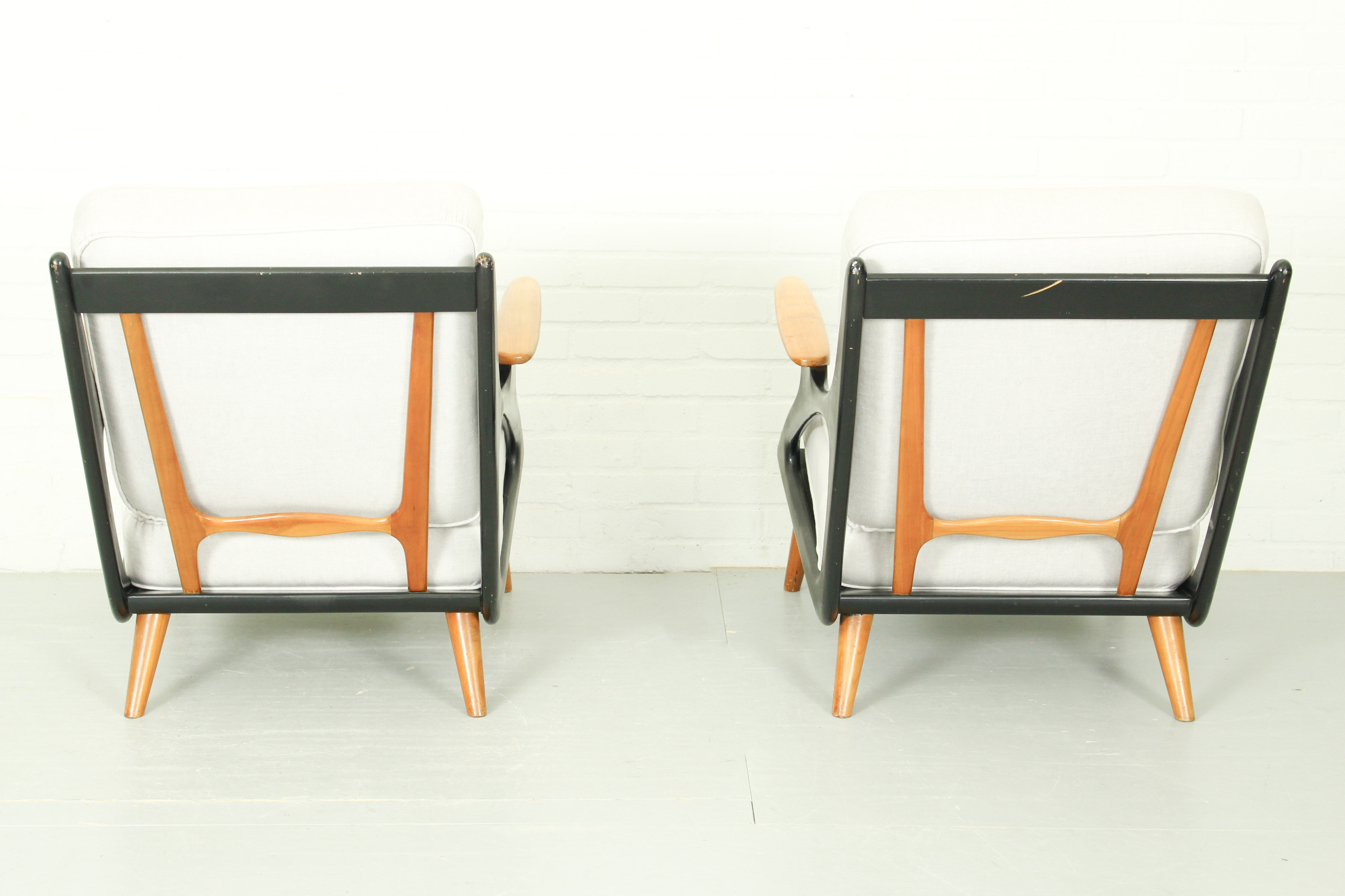 Living Room Set by Spruij Holland, 1954, Set of 3