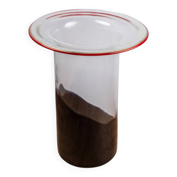 Vase « Chiclos » de Renato Toso pour Leucos, Italie, c.1970