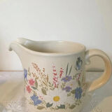 Vintage milk jug and sugar bowl set by Poole Pottery England 1980